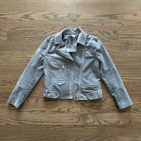 NWOT H&M Divided Suede Jacket - Picture 1 of 3